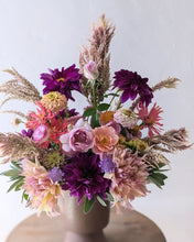 Load image into Gallery viewer, Artisan flower arrangement in a modern ceramic vase for Local Flower Delivery