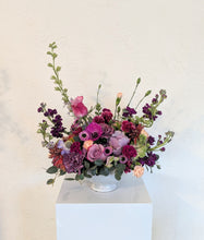 Load image into Gallery viewer, Artisan arrangement in white ceramic vessel for Local Flower Delivery