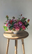 Load image into Gallery viewer, Artisan arrangement in white ceramic vessel for Local Flower Delivery
