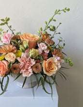 Load image into Gallery viewer, Artisan arrangement in white ceramic vessel for Local Flower Delivery