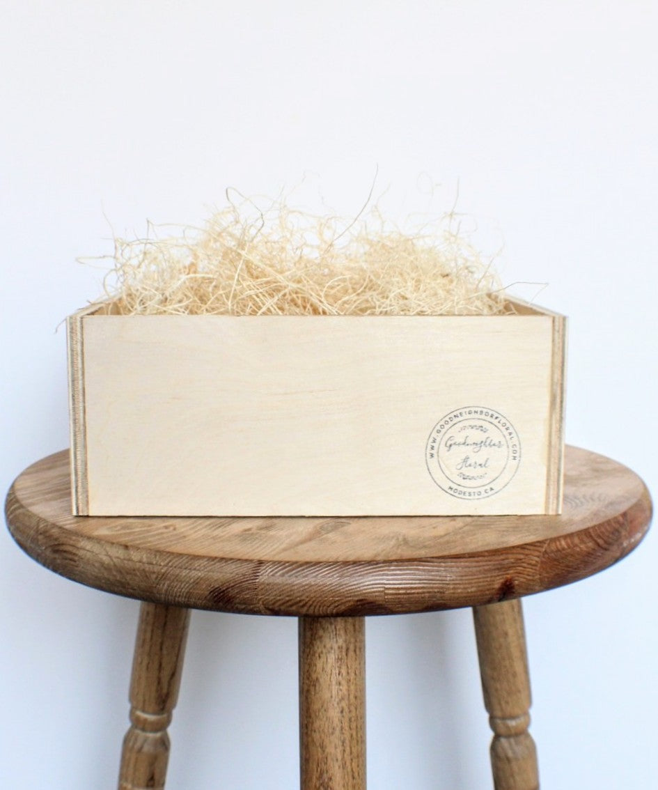 Modesto florist, flower delivery, DIY Gift Box for Local Delivery